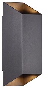 Nordlux - Kinkiet zewnętrzny NICO 2xGU10/35W/230V IP54 czarny