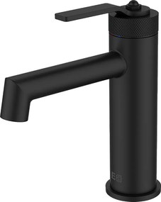 Molette bateria umywalkowa niska czarny matowy - Essebagno