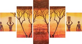 Obraz - Afrykańska sawanna (125x70 cm)