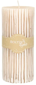 Świeca Renee 15cm beige