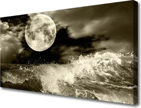 Zdjęcie na płótnie Blask Księżyca nad Doliną