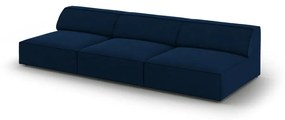 Ciemnoniebieska aksamitna sofa 240 cm Jodie – Micadoni Home