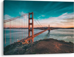 Obraz - Golden Gate, San Francisco (70x50 cm)