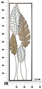 Dekoracja ścienna Mauro Ferretti Foglie II, wys. 99,5 cm
