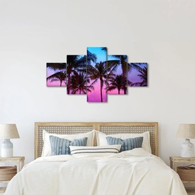 Obraz - Palmy w Miami (125x70 cm)