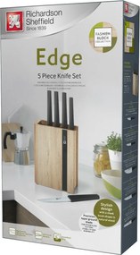 Amefa 5-częściowy zestaw noży kuchennych w bloku  EDGE