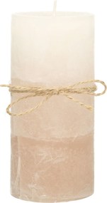 Świeca Silvia 14cm beige