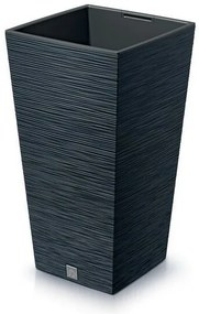 Doniczka FURU SQUARE 39,5 cm, antracytowy, 39 cm