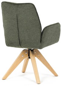 Krzesło do jadalni DCH-C2148 GRN2 z wodoodpornymmateriałem