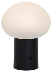 Zewnetrzna Lampa stołowa czarna, w tym LED, 3-stopniowy ściemniacz, ładowalna - LouiseDesignerski Oswietlenie zewnetrzne