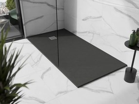 Mexen Stone+ brodzik kompozytowy prostokątny 200 x 90 cm, antracyt - 44719020