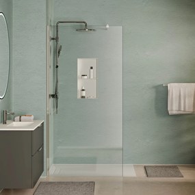 Walk-In Dusche EIRA - Klarglas 8 mm und 10 mm