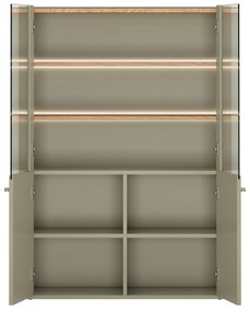 Witryna Elivo 100 cm - eukaliptus / dąb baltic dune