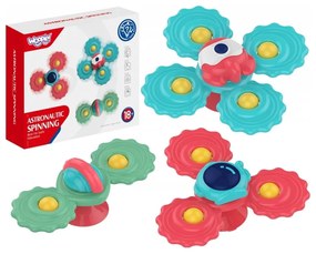 Woopie baby gryzak spinner wirujący z przyssawką zestaw 3 szt _5szt