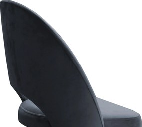 Fotel obrotowy POLO tkanina Welur krzesło biurowe ergonomiczne do biurka : Kolor Stelaża - Chrom, Kolor tkaniny - VELVET - BL14, Typ siedziska - Siedzisko obrotowe 360°, Typ tkaniny - Velvet