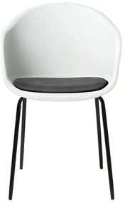 Białe krzesło Unique Furniture Topley