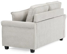 Dwuosobowa sofa ASB-4170 BGE2, manżestrowa, beżowa