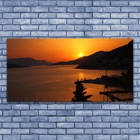 Fotoobraz na płótnie Szczyty Gór nad Zatoką