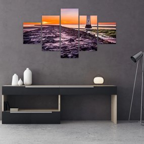 Obraz latarni morskiej (125x70 cm)