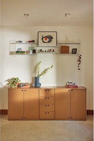 Komoda w naturalnym kolorze 197x80x40 cm Wally – Teulat