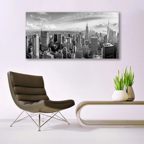 Obraz canvas na ścianę Rytm Miejskich Kamienic