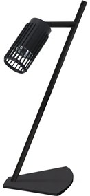 VERTICAL BLACK LAMPKA GABINETOWA 1xGU10, na biurko, na stół, czarna