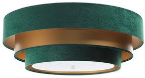Lampa sufitowa TRINITI 2xE27/60W/230V zielono-złota