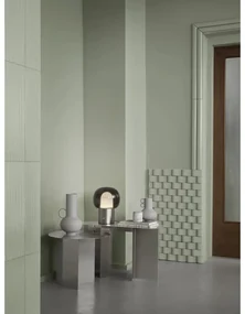 Okrągły stolik ze stali nierdzewnej ø 50 cm Oru – Blomus