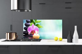 Szkło Ozdobne do Kuchni Orchidea nad Lustrem Wody