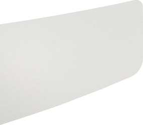 Inteligentny wentylator sufitowy biały z drewnianym nadrukiem 132 cm z LED z możliwością ściemniania z pilotem - Cool