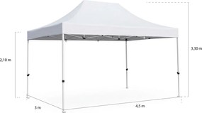 Namiot ognioodporny 3x4,5 Master