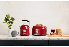 Czerwony czajnik elektryczny 1,7 l Dorset Putty – Haden