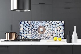 Panel Kuchenny Abstrakcyjny Układ Kamieni