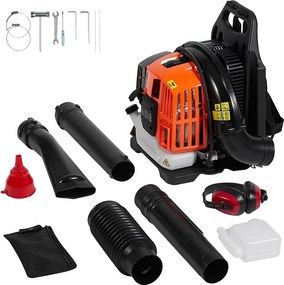 Wietrzak do Liści SucceBuy 52CC, 480 CFM, Pojemność Powietrza 175 MPH, Zbiornik 1,37 L, Pielęgnacja Trawy i Usuwanie Śniegu