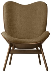 Brązowy fotel A Conversation Piece – UMAGE