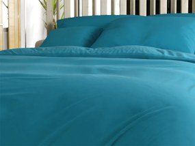 PrzytulneMieszkanie.pl PrzytulneMieszkanie.pl Pościel z mikrowłókna LANTA turkusowa Rozmiar pościeli: 2 szt 70 x 80 cm | 160 x 200 cm
