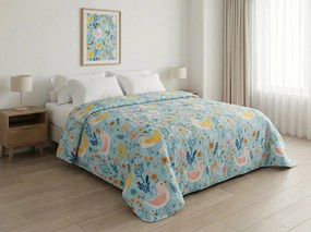 Narzuta na łóżko SPRING TWEET, kolorowy Rozmiar: 170 x 210 cm