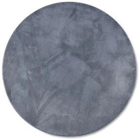 Dywan pluszowy Leon Villeroy &amp; Boch antracytowy 200 cm x 200 cm koło
