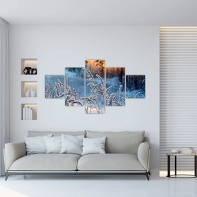 Obraz - Zimowa łąka (125x70 cm)