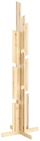 Wieszak z litego drewna sosnowego w naturalnym kolorze 60x186 cm Keeper – Karup Design