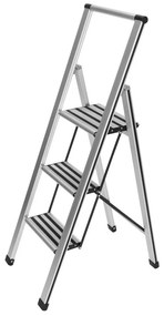 Aluminiowa drabina, 3-stopniowa, WENKO