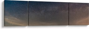 Obraz nocnego nieba (170x50 cm)