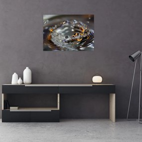Obraz bransoletki z kropel wody (70x50 cm)