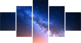 Obraz - Nocne piękno gwiazd (125x70 cm)
