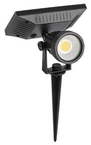 LED Lampa solarna SPIKE LED/2W/5,5V IP65 6400K