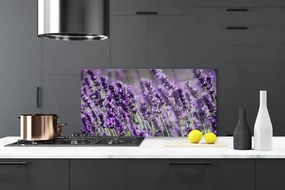 Panel Kuchenny Kompozycja Kwiatowa Na Szkle