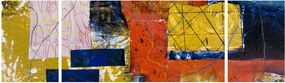 Obraz - Abstrakcja (170x50 cm)