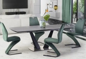 Rozkładany stół jadalniany na dwóch nogach Fangor 160-220