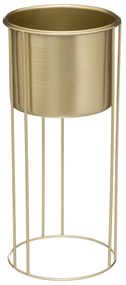 Kwietnik metalowy stojący, 2 sztuki, 58 cm