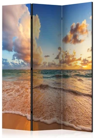 Parawan dwustronny Pejzaże 135x172 cm 3-częściowy beżowy ARTGEIST B